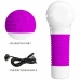Pretty Love Magic Gum Rechargeable Massager Purple - 7 Modes, Flexible Head