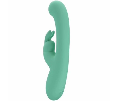 Pretty Love Lamar Rechargeable Silicone Dual Action Vibrator Green