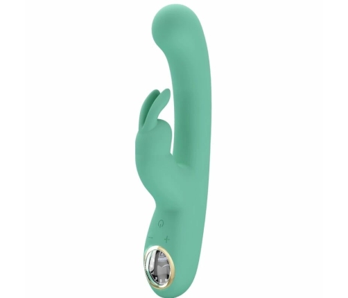Pretty Love Lamar Rechargeable Silicone Dual Action Vibrator Green