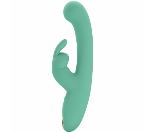 Pretty Love Lamar Rechargeable Silicone Dual Action Vibrator Green