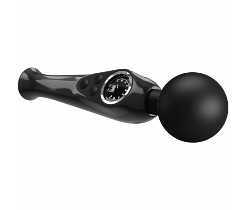 Pretty Love Skyler Wand Massager Black - 10 Modes, Flexible Silicone Head
