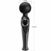 Pretty Love Skyler Wand Massager Black - 10 Modes, Flexible Silicone Head