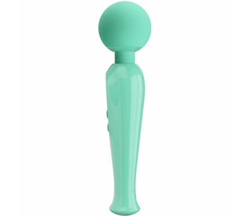 Pretty Love Skyler Rechargeable Green Wand Massager LCD 10 Modes