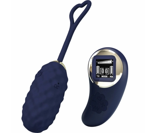 Pretty Love Vivian Blue Wireless Egg - 10 Modes Remote Control, USB, Silicone