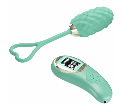 Pretty Love Vivian Green Wireless Remote Vibrating Egg, 10 Modes, USB