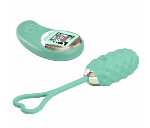 Pretty Love Vivian Green Wireless Remote Vibrating Egg, 10 Modes, USB