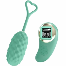 Pretty Love Vivian Green Wireless Remote Vibrating Egg, 10 Modes, USB