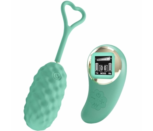 Pretty Love Vivian Green Wireless Remote Vibrating Egg, 10 Modes, USB