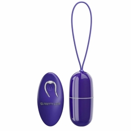 Pretty Love Arvin Remote-Controlled Wireless Egg Violet ABS Silicone