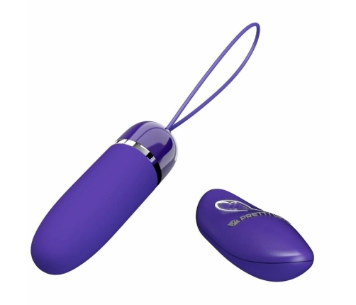 Pretty Love Darlene Youth Violet Mini Wireless Vibration Device, 12 Modes