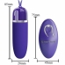 Pretty Love Darlene Youth Violet Mini Wireless Vibration Device, 12 Modes