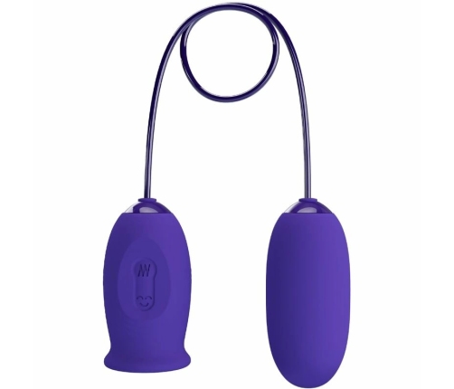 Pretty Love Daisy Youth Violet Wireless Stimulating Egg 12+3 Modes USB