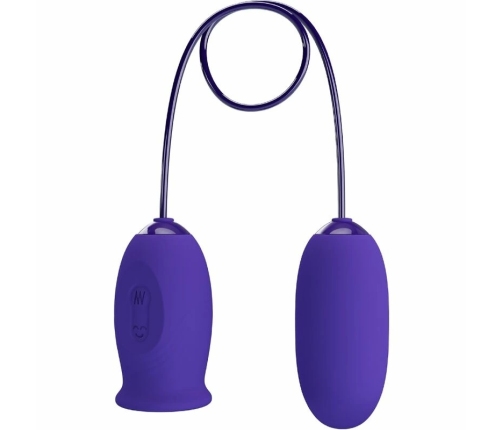Pretty Love Daisy Youth Violet Wireless Stimulating Egg 12+3 Modes USB