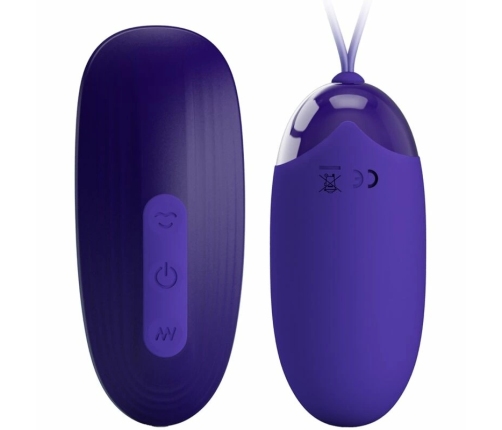 Pretty Love Vibrating Egg & Tapping Stimulator Purple USB Rechargeable
