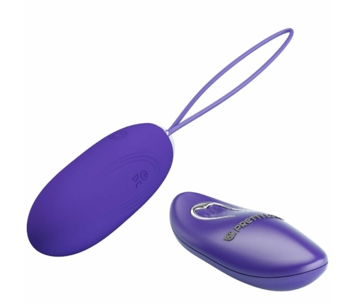PRETTY LOVE - JENNY YOUTH HUEVO VIBRADOR CONTROL REMOTO VIOLETA