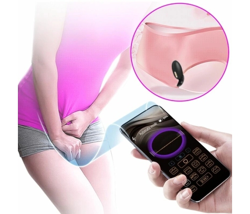 Pretty Love Jefferson App-Controlled Black Anal Plug, 12 Modes, USB Rechargeable