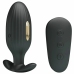 Pretty Love Kelly Rechargeable Anal Plug Black, Remote Control, 7 Modes