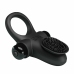 Pretty Love Vibrating Silicone Ring II Black - 10 Modes, Adjustable Fit
