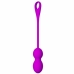 Pretty Love Elvira Rechargeable Kegel Training Balls Purple 12 Modes