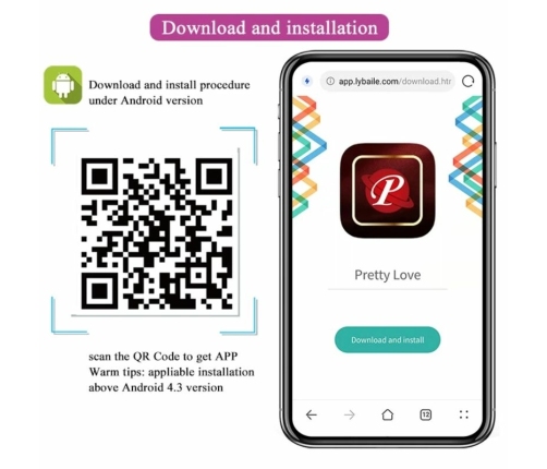 Pretty Love Elvira Rechargeable Kegel Training Balls Purple 12 Modes