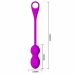 Pretty Love Elvira Rechargeable Kegel Training Balls Purple 12 Modes