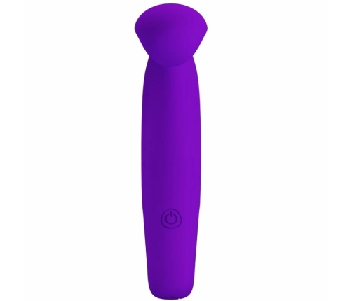 Pretty Love Gorgon Purple USB Finger Stimulator, 10 Modes, Silicone
