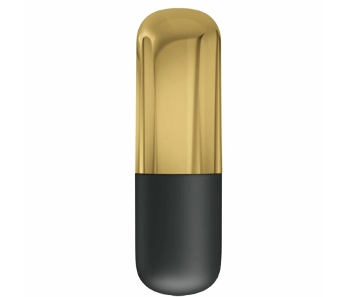 Pretty Love Golden Rechargeable Mini Bullet Massager - 12 Modes, USB, Gold