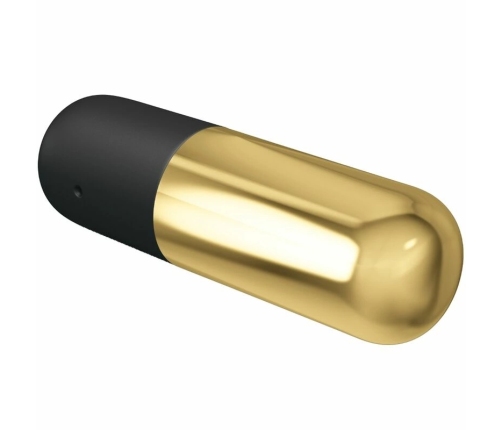 Pretty Love Golden Rechargeable Mini Bullet Massager - 12 Modes, USB, Gold