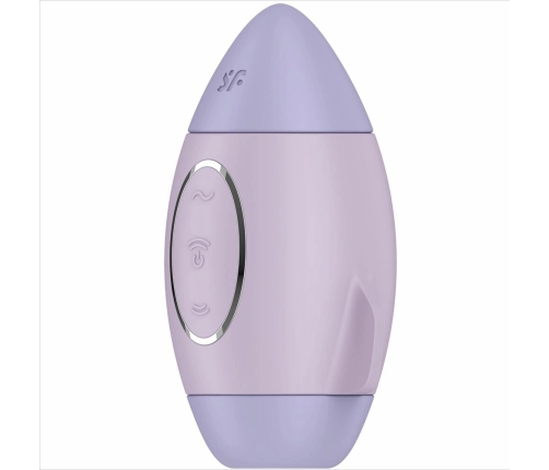 Satisfyer Mission Control Lilac Small Dual-Action Air Pulse Vibrator