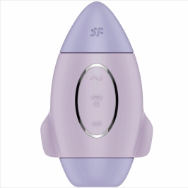 Satisfyer Mission Control Lilac Small Dual-Action Air Pulse Vibrator Satisfyer Mission Control Lilac Small Dual-Action Air Pulse Vibrator