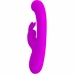 Pretty Love Lamar Violet Dual Action Intimate Massager, USB Rechargeable