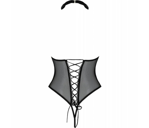 PASSION - TRISHA BODY ABIERTO NEGRO S/M