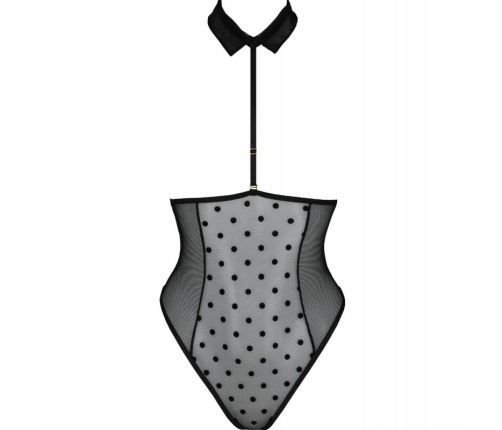 PASSION - TRISHA BODY ABIERTO NEGRO S/M