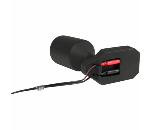 ElectraStim Silicone Electro Plug MR-S-Leather Edition, Steel Core, 76mm