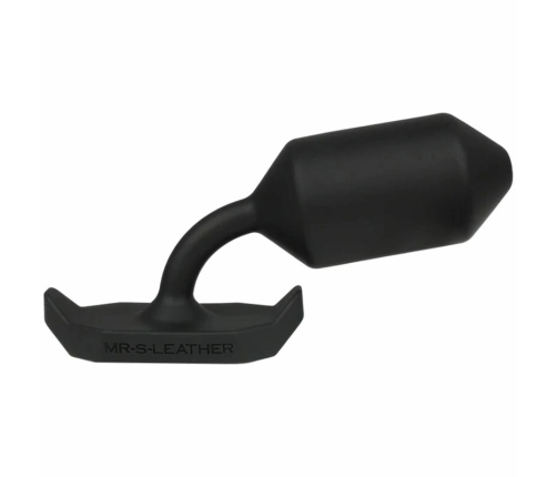 ElectraStim Silicone Electro Plug MR-S-Leather Edition, Steel Core, 76mm