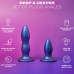 Durex Deep & Deeper Silicone Plug Set - 2 Sizes, Waterproof, Travel Bag