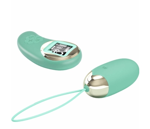 Pretty Love Mine Green Wireless Intimate Egg with LCD Remote, 10 Modes