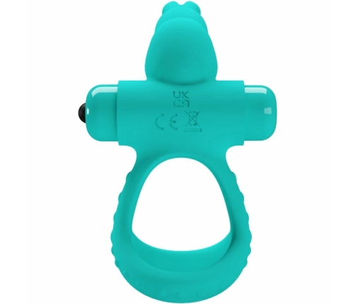 Pretty Love Figgy Green Dual Vibrating Silicone Partner Ring
