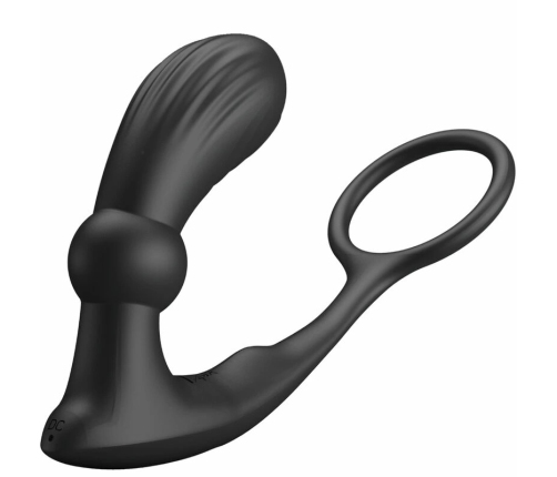 Pretty Love Warren Black Remote-Controlled Silicone Intimate System