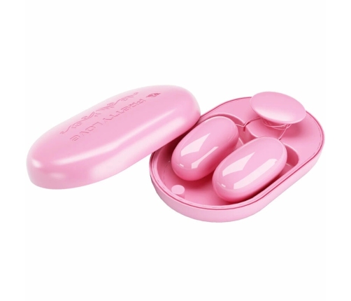 Pretty Love Fun Box Pink Mini Vibration Device with 12 Modes USB