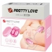 Pretty Love Fun Box Pink Mini Vibration Device with 12 Modes USB