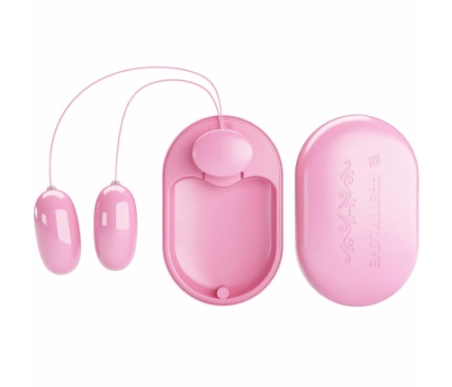 Pretty Love Fun Box Pink Mini Vibration Device with 12 Modes USB