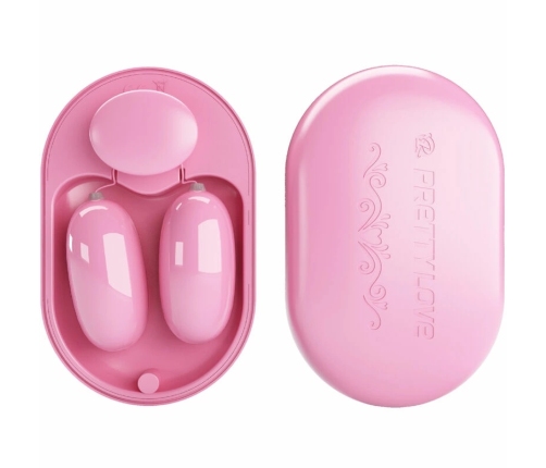 Pretty Love Fun Box Pink Mini Vibration Device with 12 Modes USB