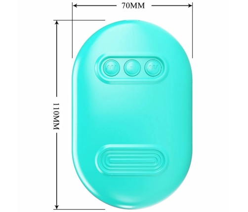 Pretty Love Surprise Box Blue Electro Stimulation Intimate Clips USB