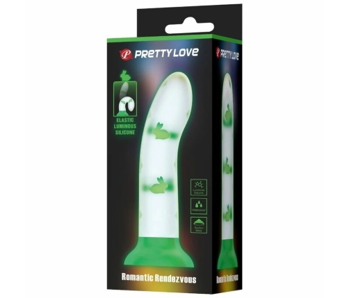 Pretty Love Magical Nightfall Silicone Luminous Model, Green, 175 mm