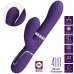 Pretty Love Multifunction G-Spot Vibrator Purple USB Rechargeable 29cm