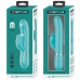 Pretty Love Aqua Green Dual-Action Vibrator with Licking System