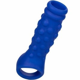 CalExotics Admiral Liquid Silicone Beaded Extension Blue 10.3cm