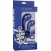 CalExotics Admiral Anal Training Set 2 Silicone Plugs Blue Ergonomic