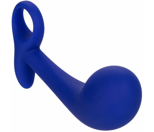 CalExotics Admiral Anal Training Set 2 Silicone Plugs Blue Ergonomic